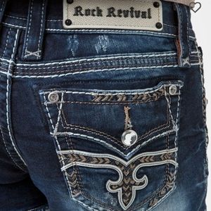 Rock Revival Stretch Denim Shorts